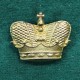 Корона к вензелю Высочайших шефов Российских Императорских фамилий на погоны офицеров РИА, обр.1905 г.